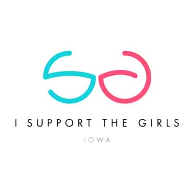 I Support the Girls Iowa affiliate logo
