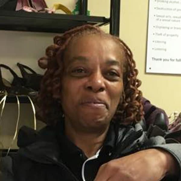 Headshot of Garnetta, a woman experiencing homelessness in Washington, D.C.